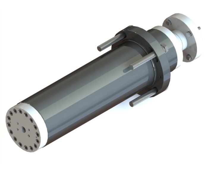 Cilindro cojín inferior según plano...